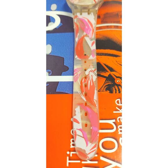 Swatch Watch EXOTIC CURVES SUJK142 2009 Jelly In Jelly swiss made Quartz - Picture 6 of 10